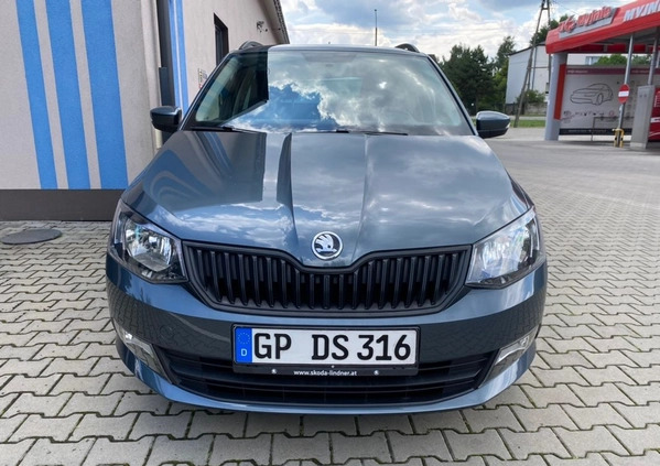 Skoda Fabia cena 42900 przebieg: 63870, rok produkcji 2017 z Międzyrzecz małe 781